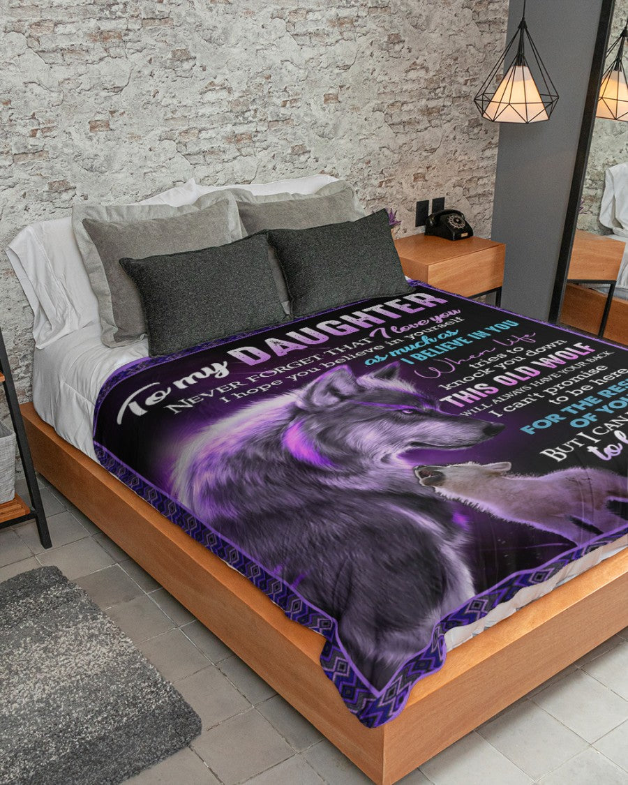 Special Gift For Your Daughter Blanket - BLANKETS FROM DAD 101