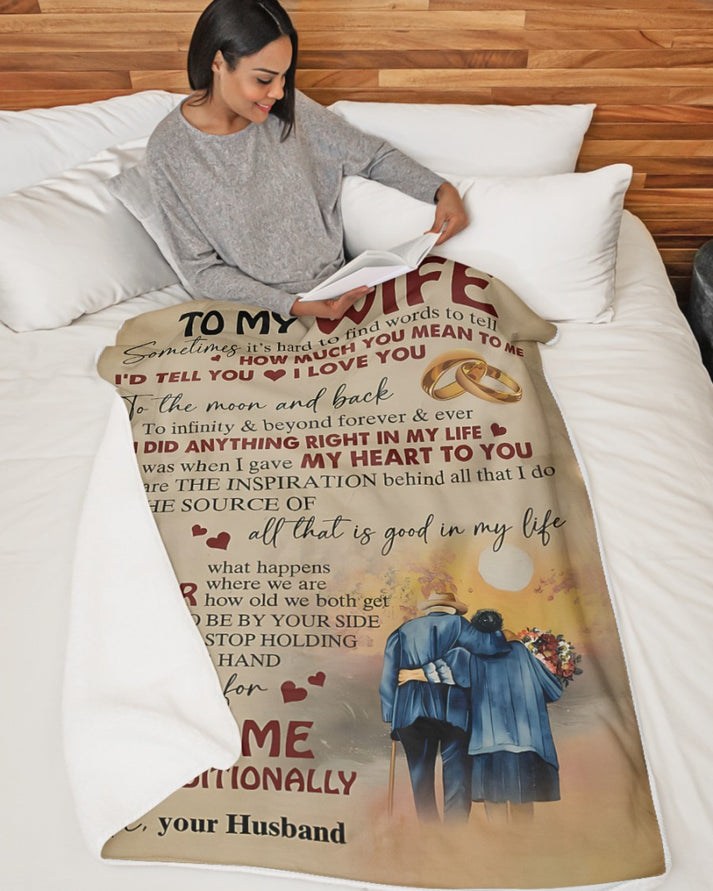 Special blanket for Wife - BLANKETS FROM HUSBAND 22