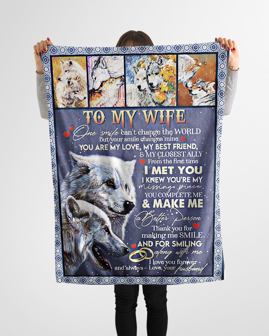 To My Wife - Special gift for your wife - BLANKETS FROM HUSBAND 20