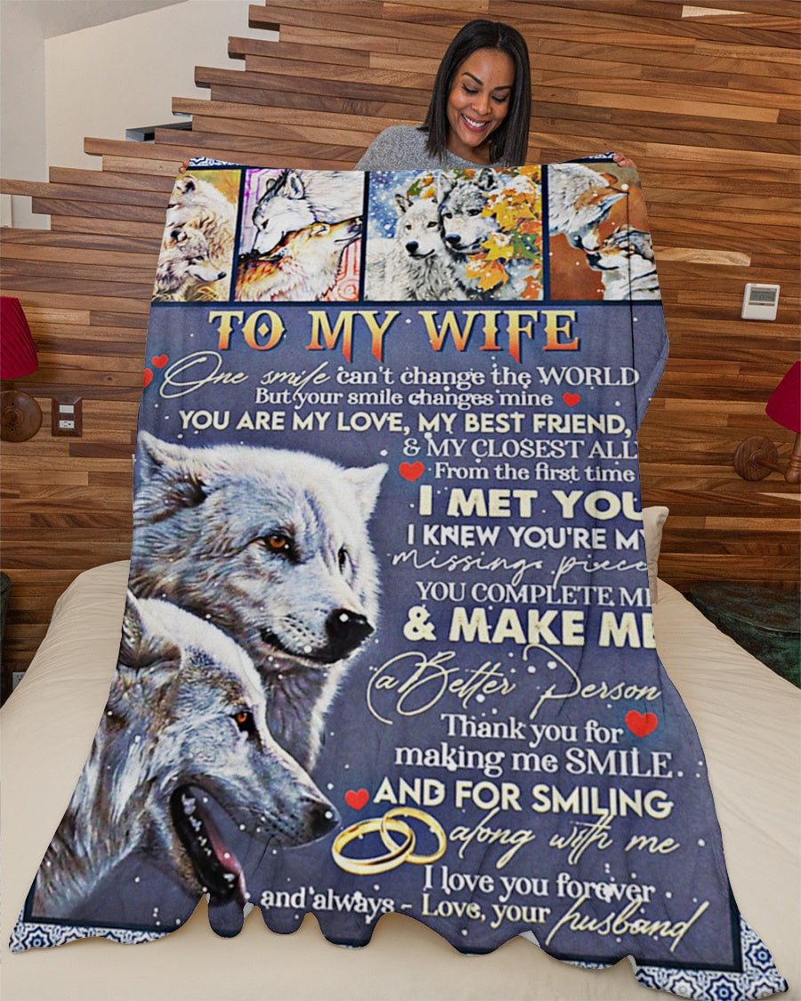 To My Wife - Special gift for your wife - BLANKETS FROM HUSBAND 20
