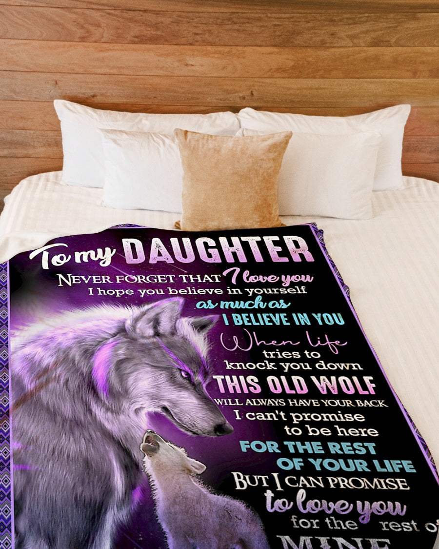 Special Gift For Your Daughter Blanket - BLANKETS FROM DAD 101