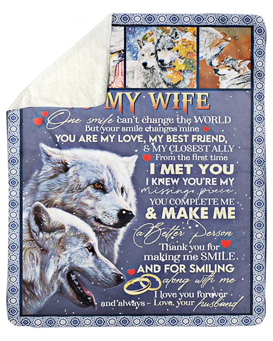 To My Wife - Special gift for your wife - BLANKETS FROM HUSBAND 20