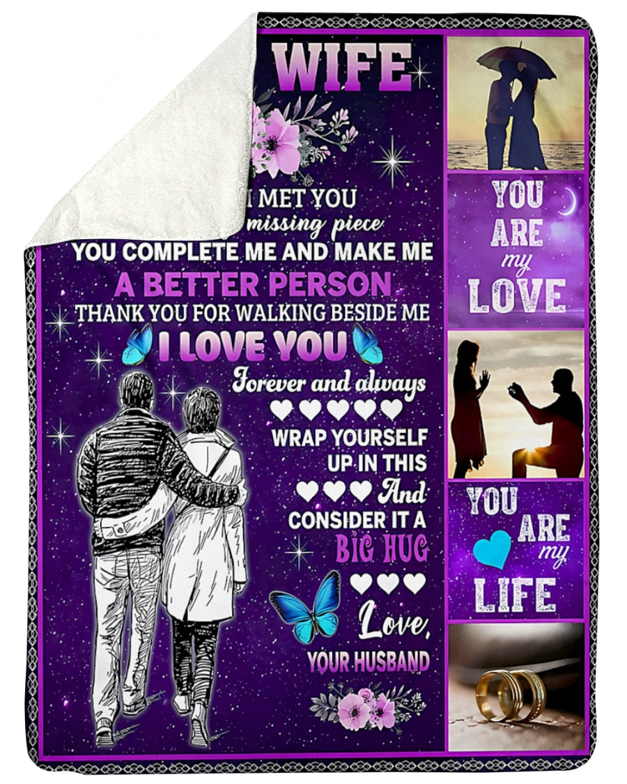 Special Gift For Your Wife Blanket - BLANKETS FROM HUSBAND 28