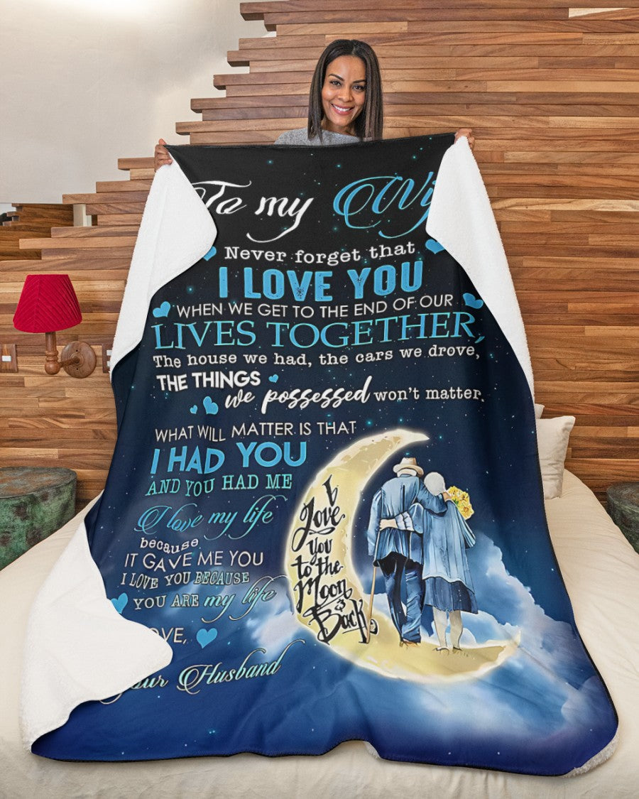 Special Gift For Your Wife Blanket - BLANKETS FROM HUSBAND 26