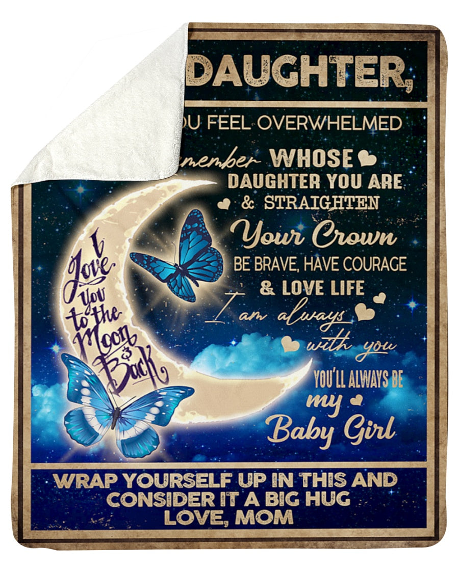 Special gift for Daughter - BLANKETS FROM MOM 164