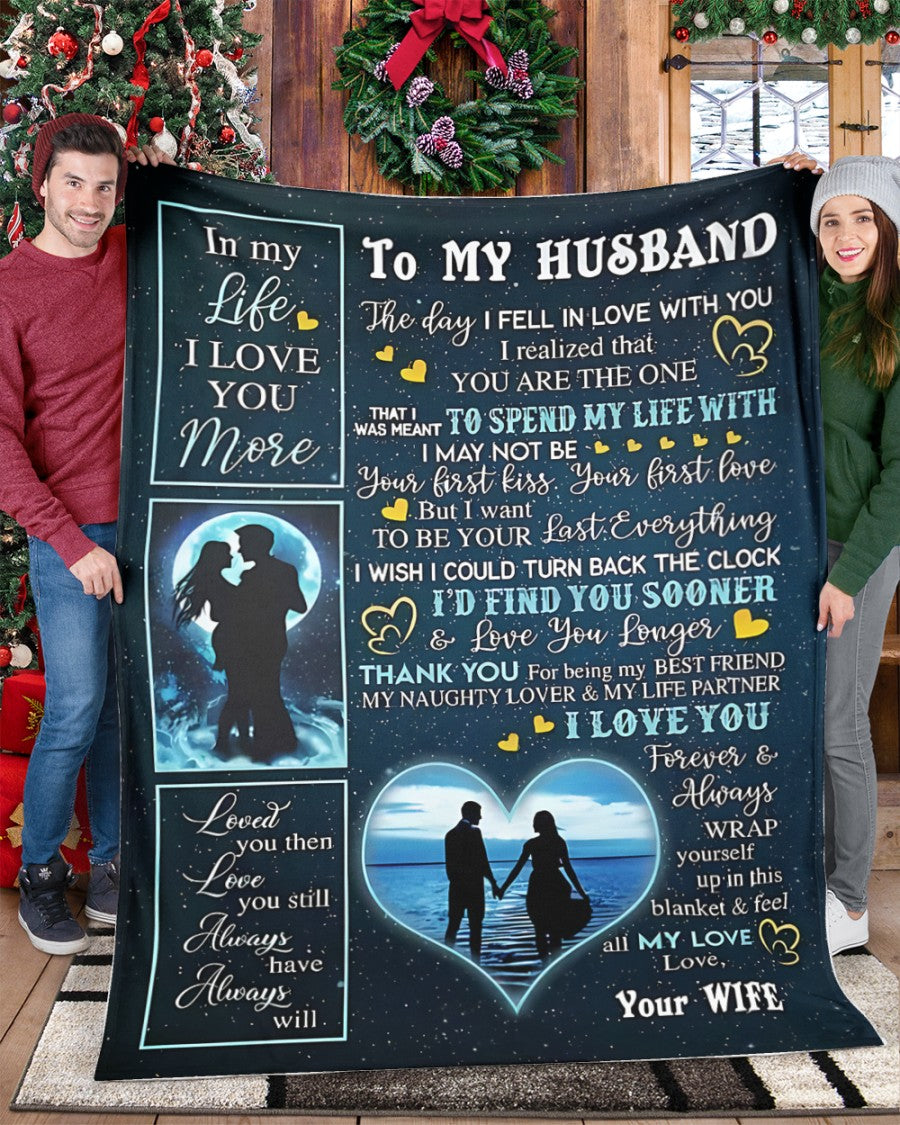 Special Gift For Your Husband Blanket - BLANKETS FROM WIFE 11