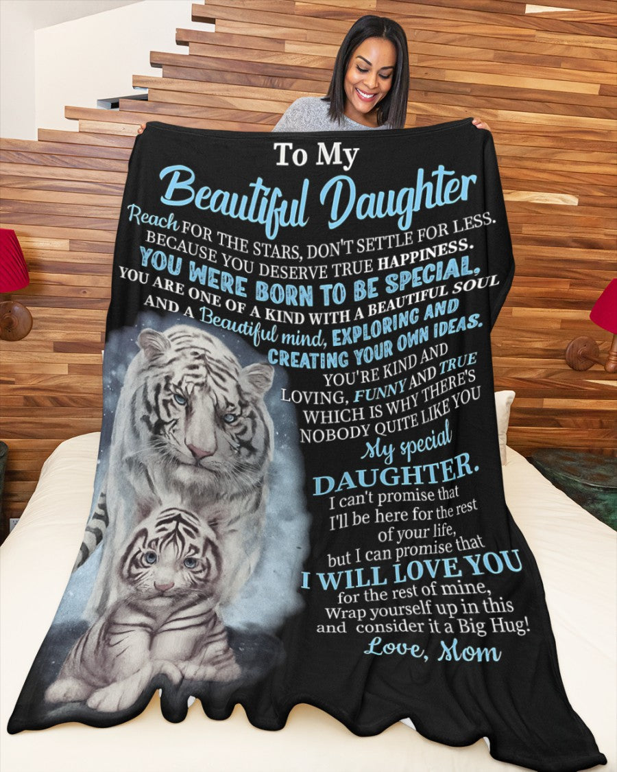 Special Gift For Your Daughter Blanket - BLANKETS FROM MOM 138