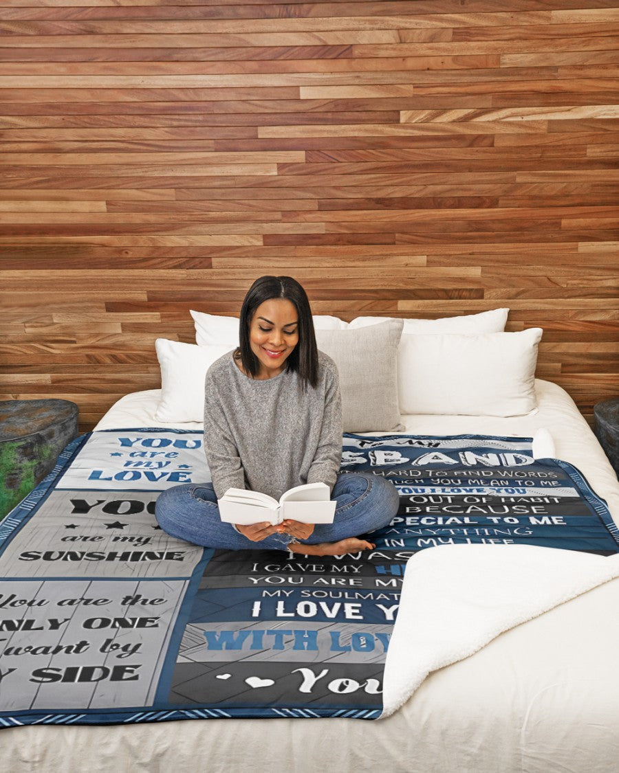 Special Gift For Your Husband Blanket - BLANKETS FROM WIFE 12