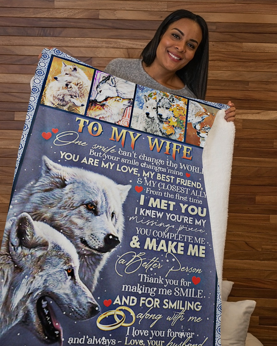 To My Wife - Special gift for your wife - BLANKETS FROM HUSBAND 20