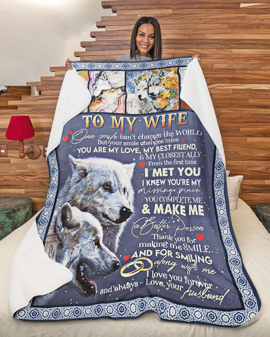 To My Wife - Special gift for your wife - BLANKETS FROM HUSBAND 20