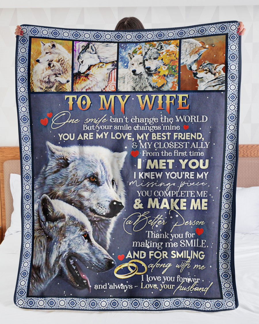 To My Wife - Special gift for your wife - BLANKETS FROM HUSBAND 20