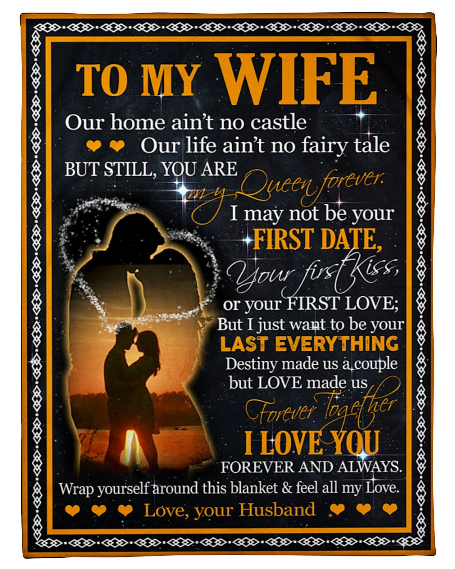 Gift for your Wife - Personalized Blanket - BLANKETS FROM HUSBAND 19