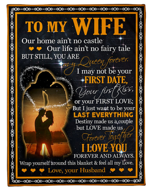 Gift for your Wife - Personalized Blanket - BLANKETS FROM HUSBAND 19