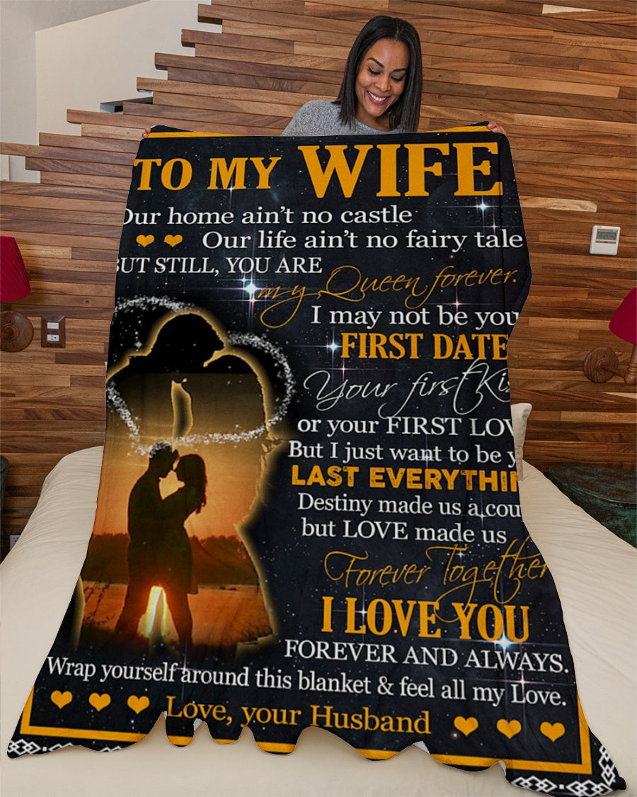 Gift for your Wife - Personalized Blanket - BLANKETS FROM HUSBAND 19