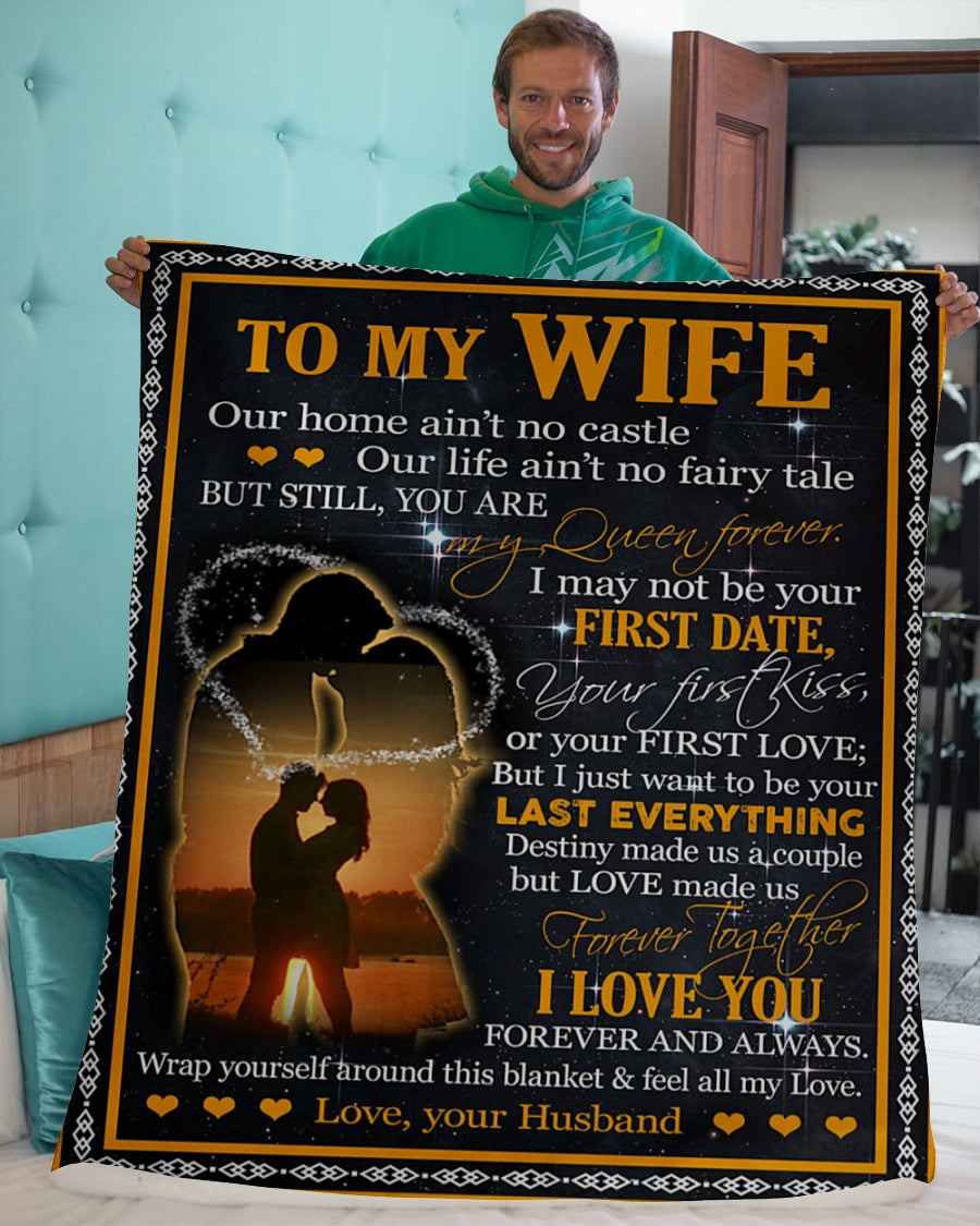 Gift for your Wife - Personalized Blanket - BLANKETS FROM HUSBAND 19
