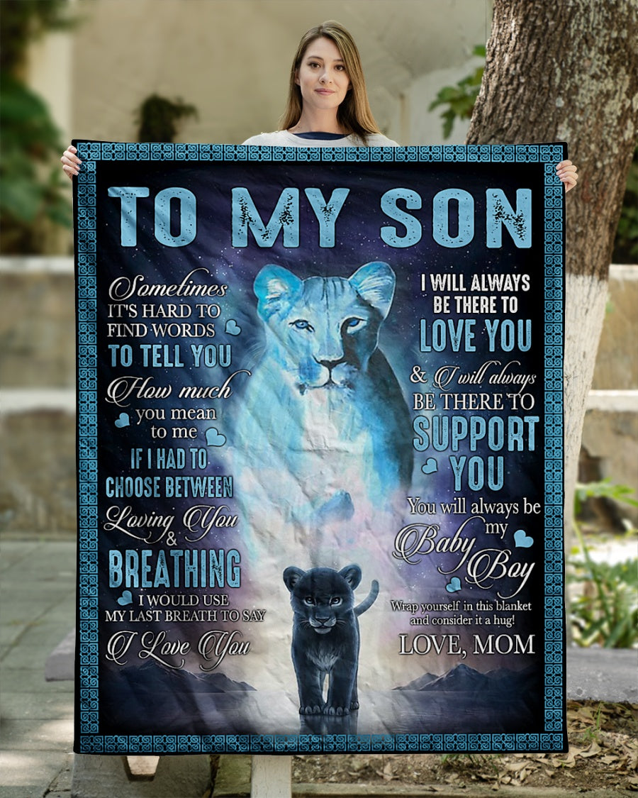 Perfect Gift For Son - BLANKETS FROM MOM 160