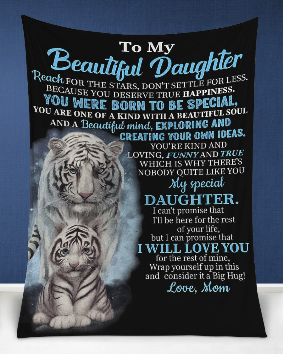 Special Gift For Your Daughter Blanket - BLANKETS FROM MOM 138
