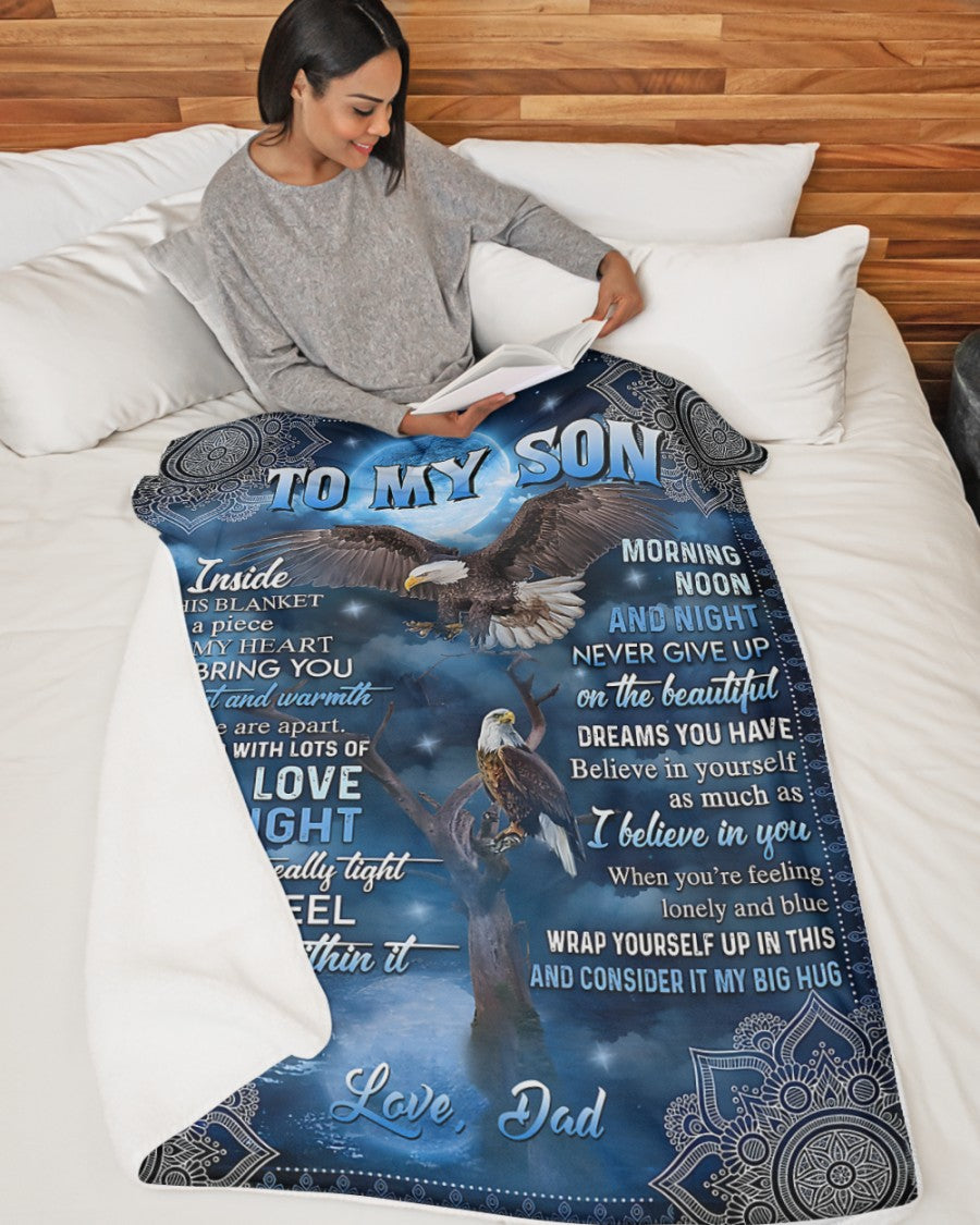 Special Gift For Your Son Blanket - BLANKETS FROM DAD 062