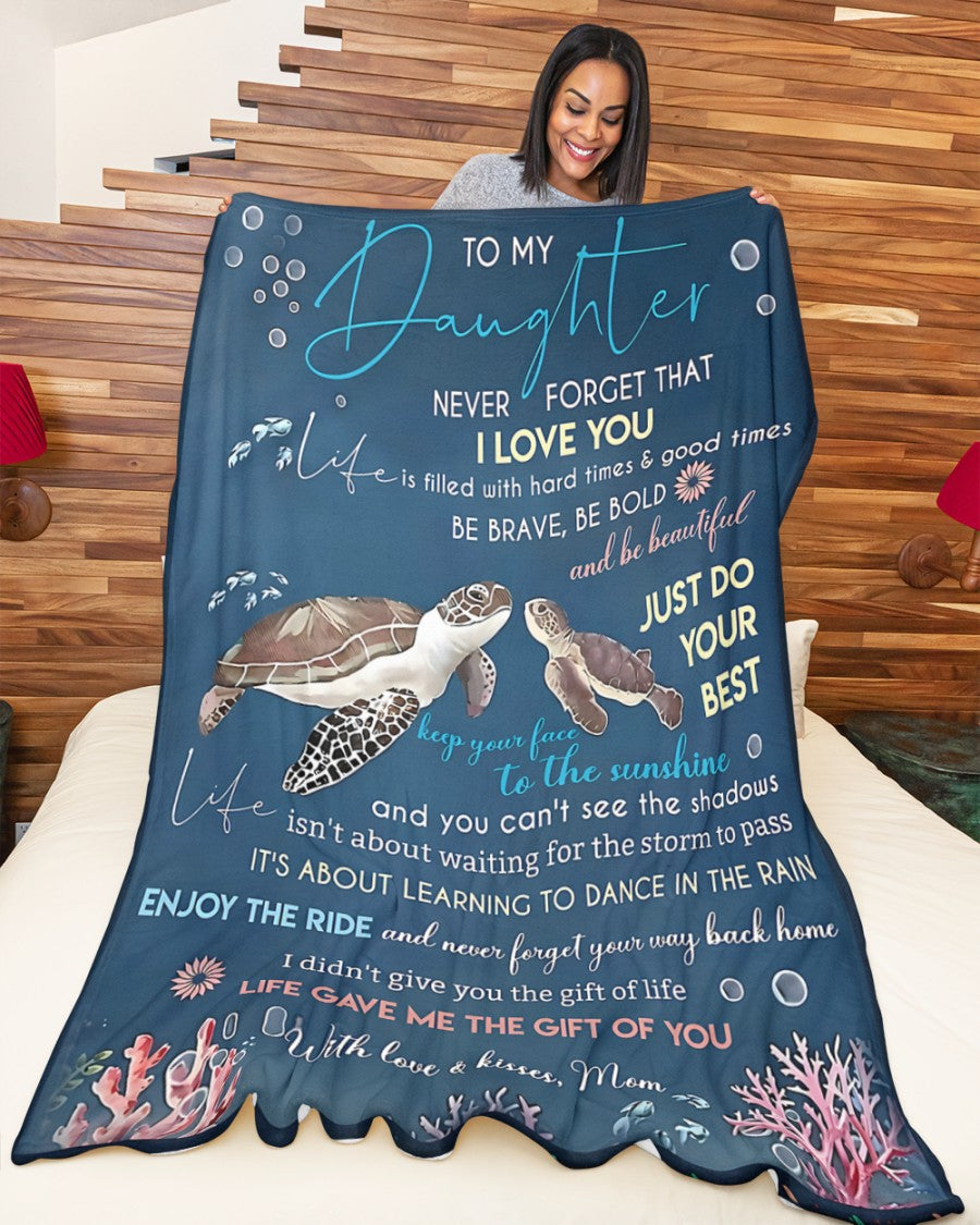 Special Gift For Your Daughter Blanket - BLANKETS FROM MOM 125
