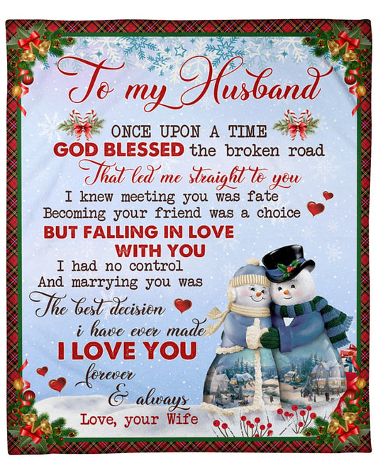BLANKET FOR HUSBAND FROM WIFE – XMAS GIFT FULL - BLANKETS FROM WIFE 15