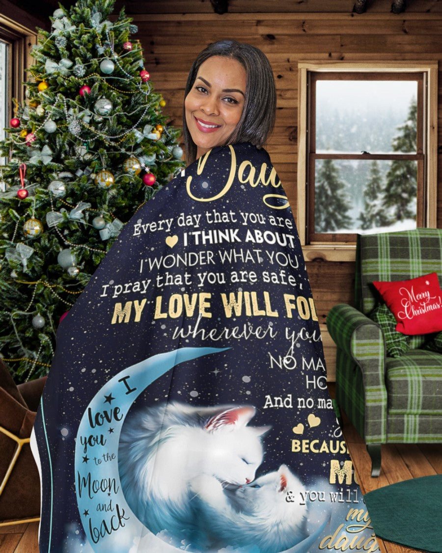 Special Gift For Your Daughter Blanket - BLANKETS FROM MOM 124