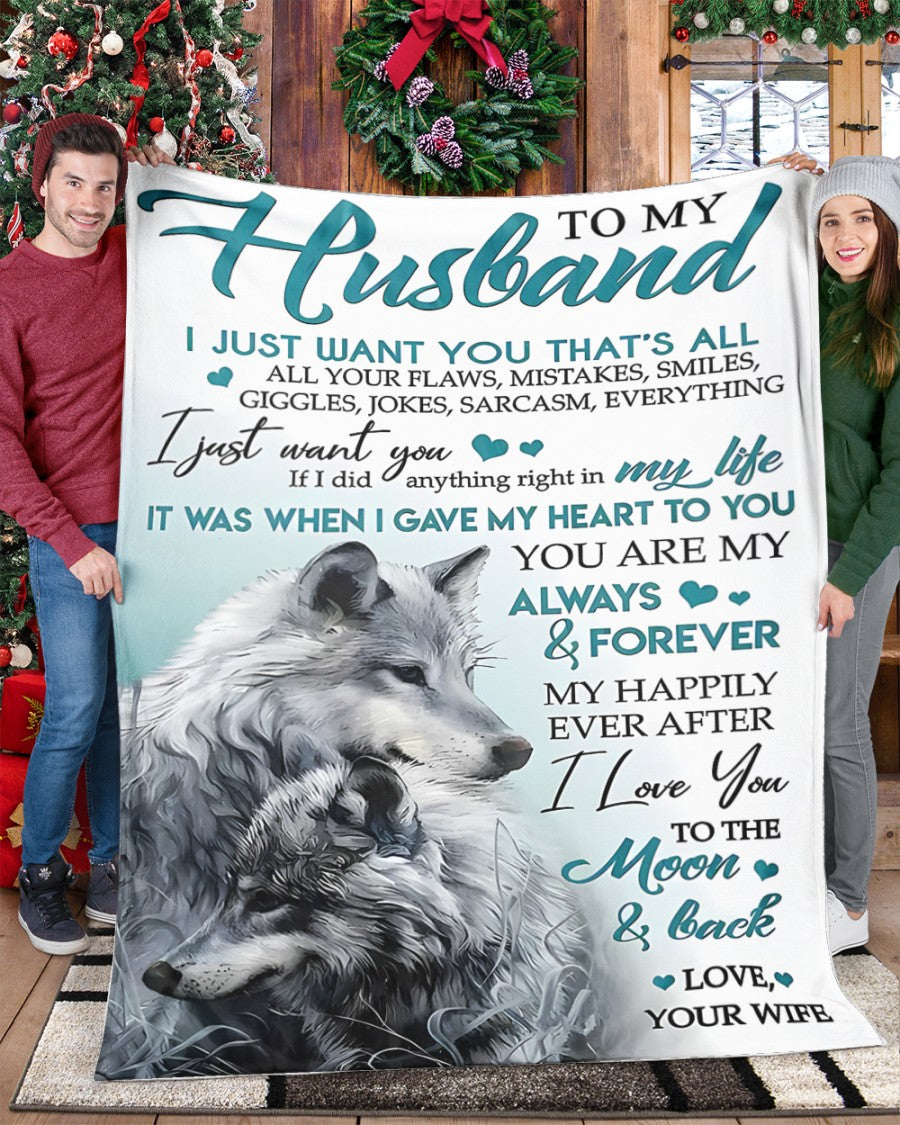 Special Gift For Your Husband Blanket - BLANKETS FROM WIFE 14