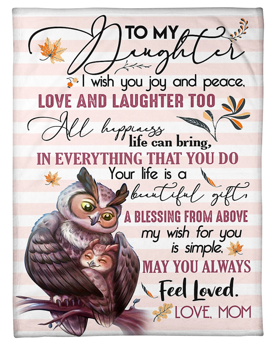 Special gift for daughter - BLANKETS FROM MOM 155
