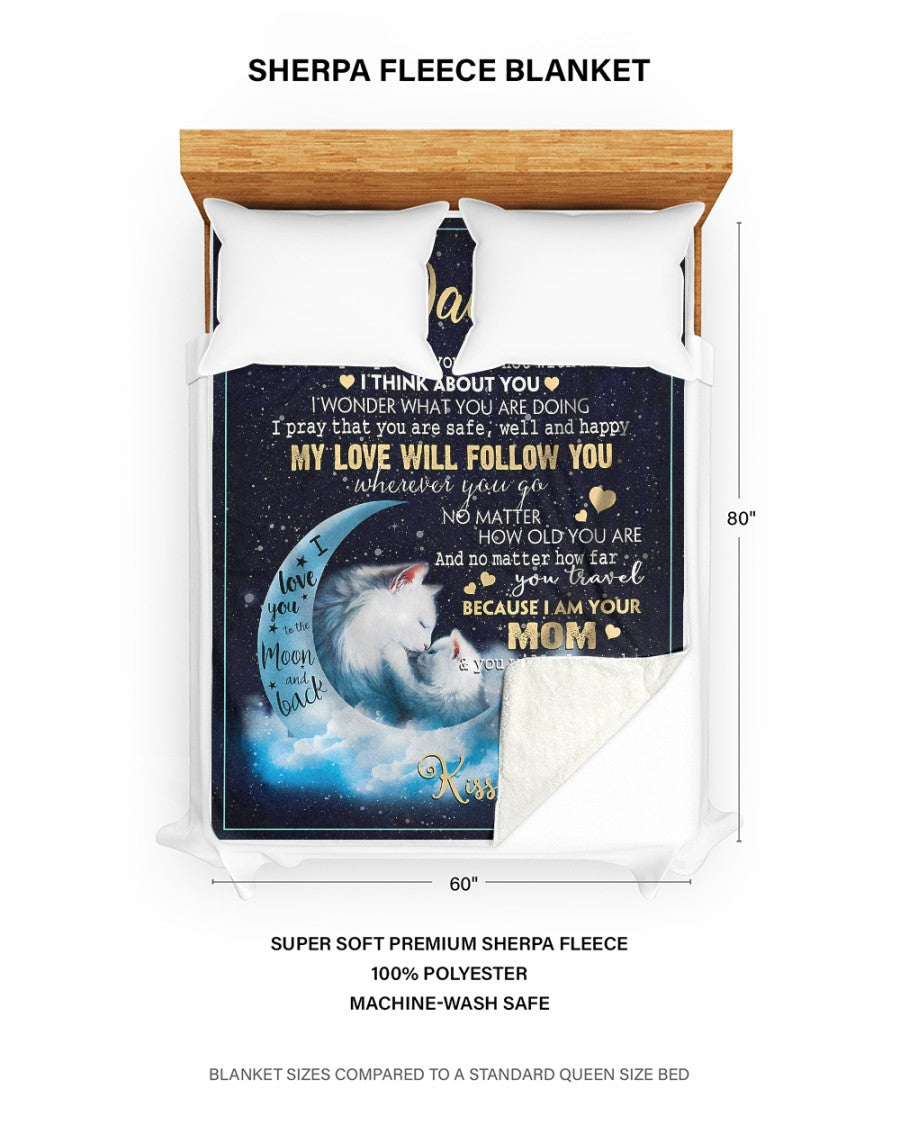Special Gift For Your Daughter Blanket - BLANKETS FROM MOM 06