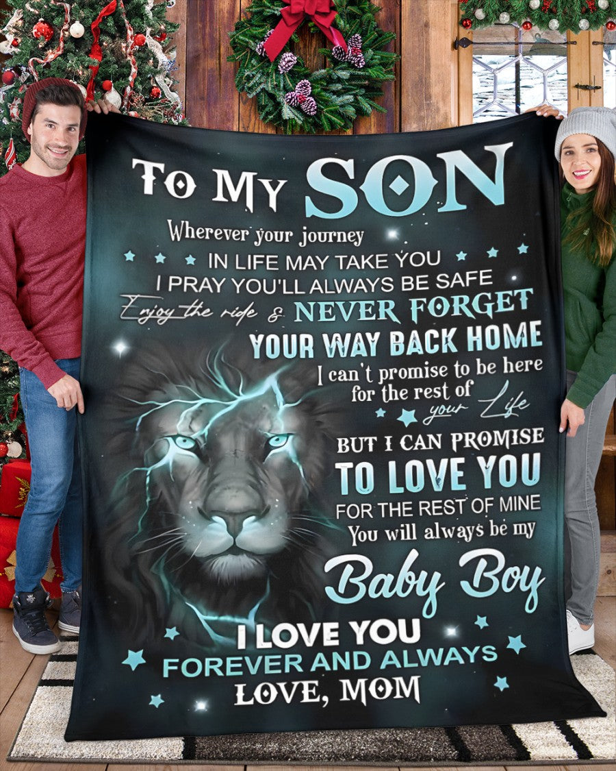 Special Gift For Your Son Blanket - BLANKETS FROM MOM 144
