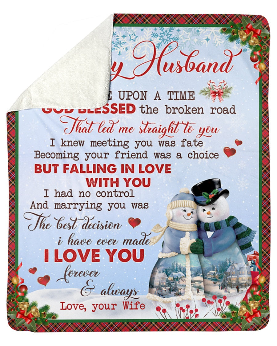 BLANKET FOR HUSBAND FROM WIFE – XMAS GIFT FULL - BLANKETS FROM WIFE 15