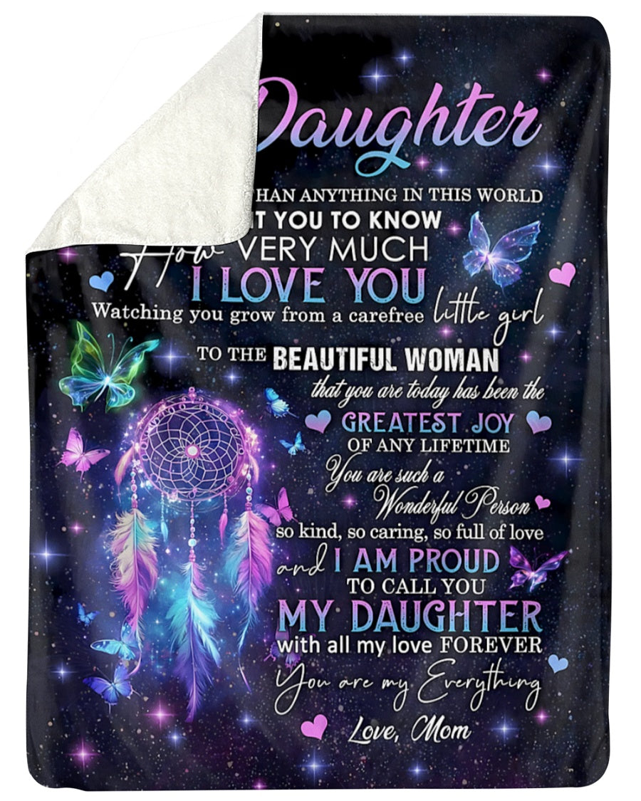 Special Gift For Daughter - BLANKETS FROM MOM 167