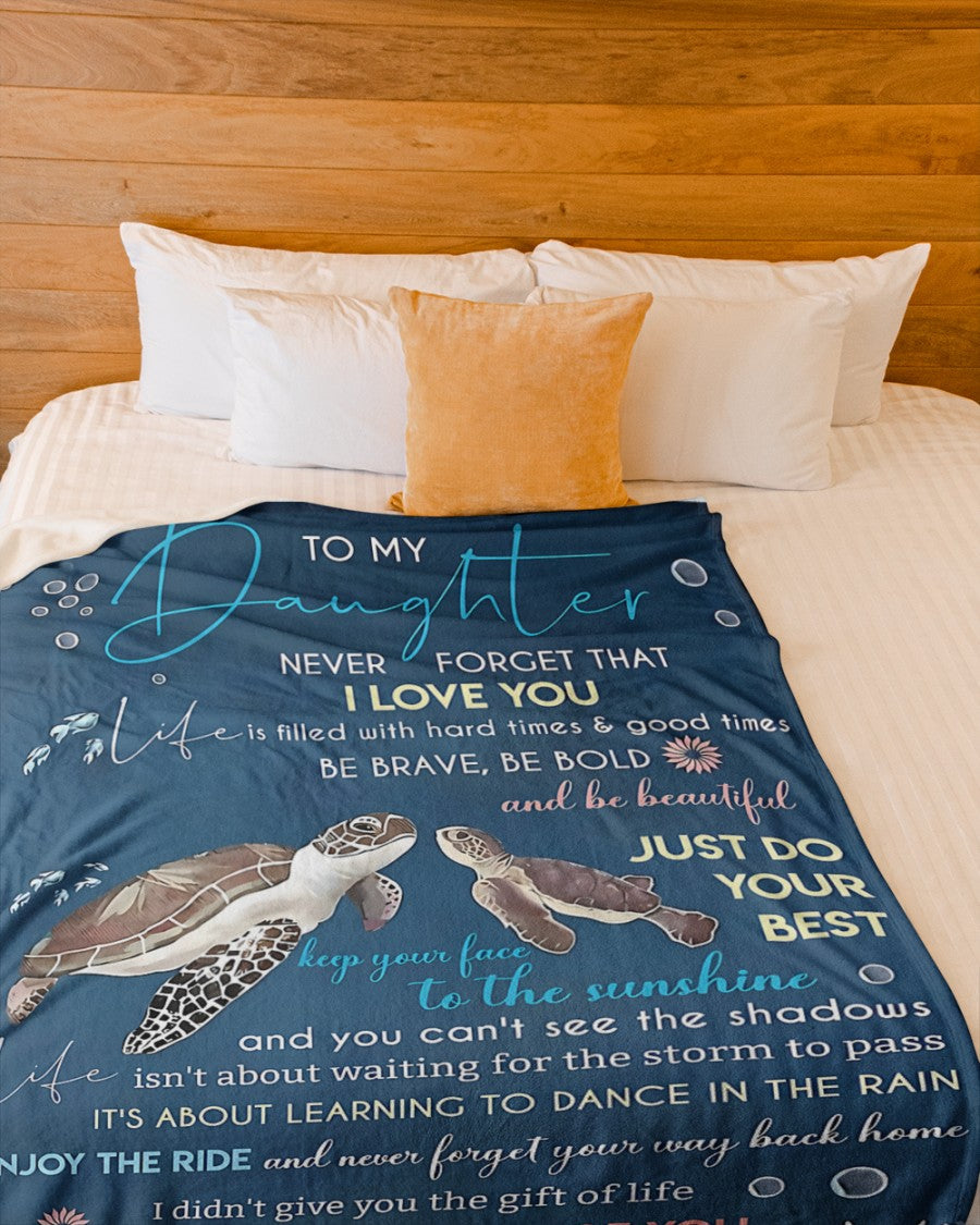 Special Gift For Your Daughter Blanket - BLANKETS FROM MOM 07