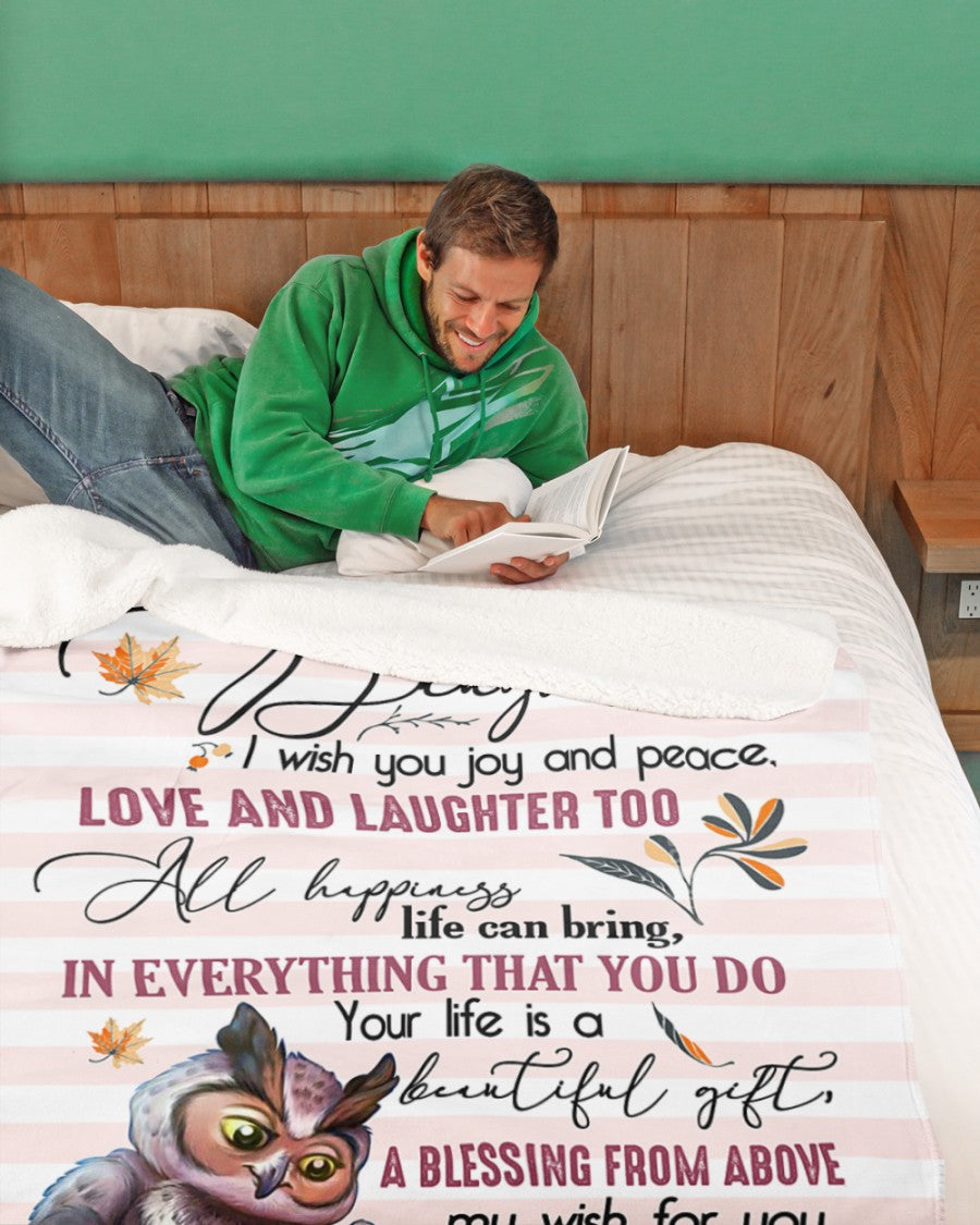 Special gift for daughter - BLANKETS FROM MOM 155