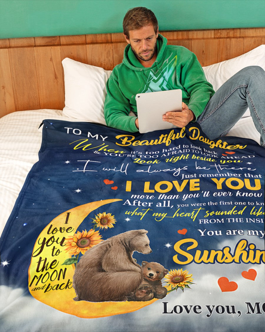 Special Gift For Your Daughter Blanket - BLANKETS FROM MOM 147