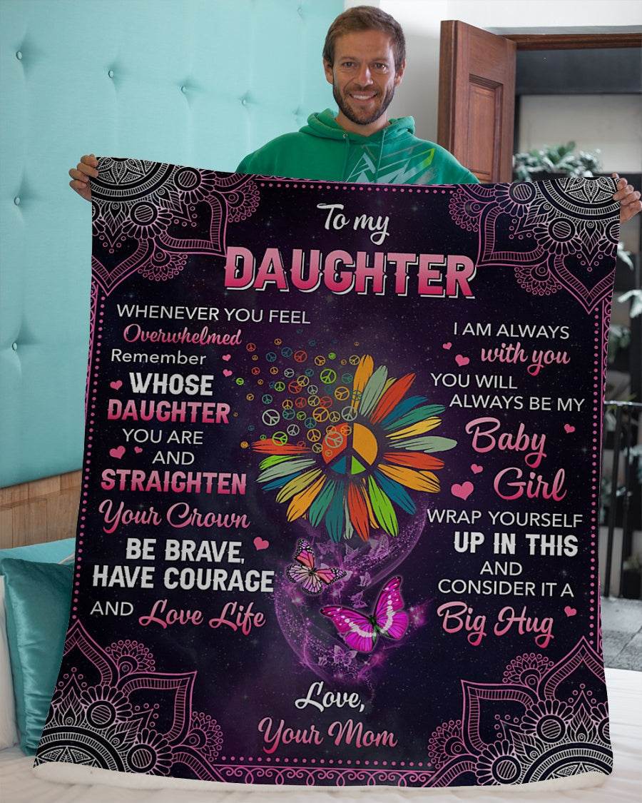 Special Gift For Your Daughter Blanket - BLANKETS FROM MOM 151