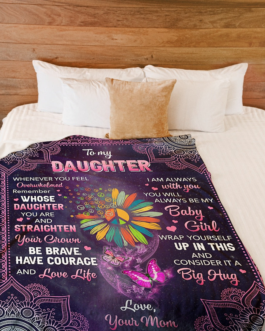 Special Gift For Your Daughter Blanket - BLANKETS FROM MOM 151