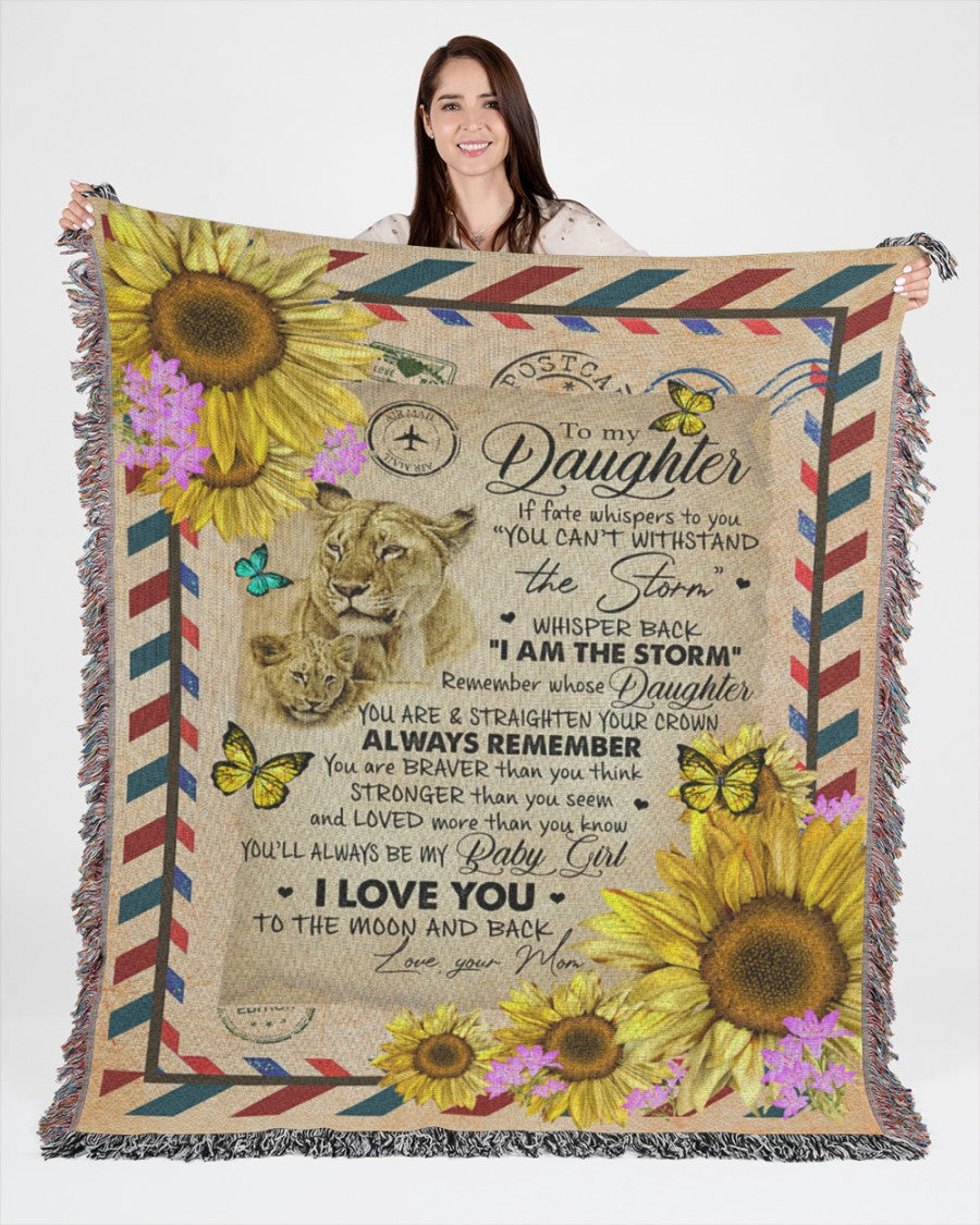 Special Gift For Your Daughter Blanket - BLANKETS FROM MOM 156