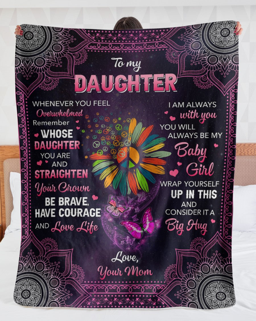 Special Gift For Your Daughter Blanket - BLANKETS FROM MOM 151