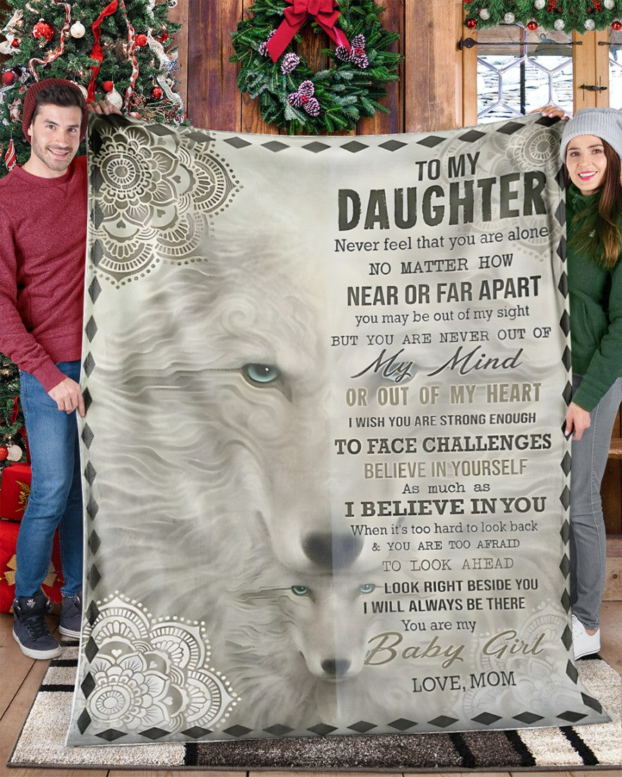Special Gift For Your Daughter Blanket - BLANKETS FROM MOM 135