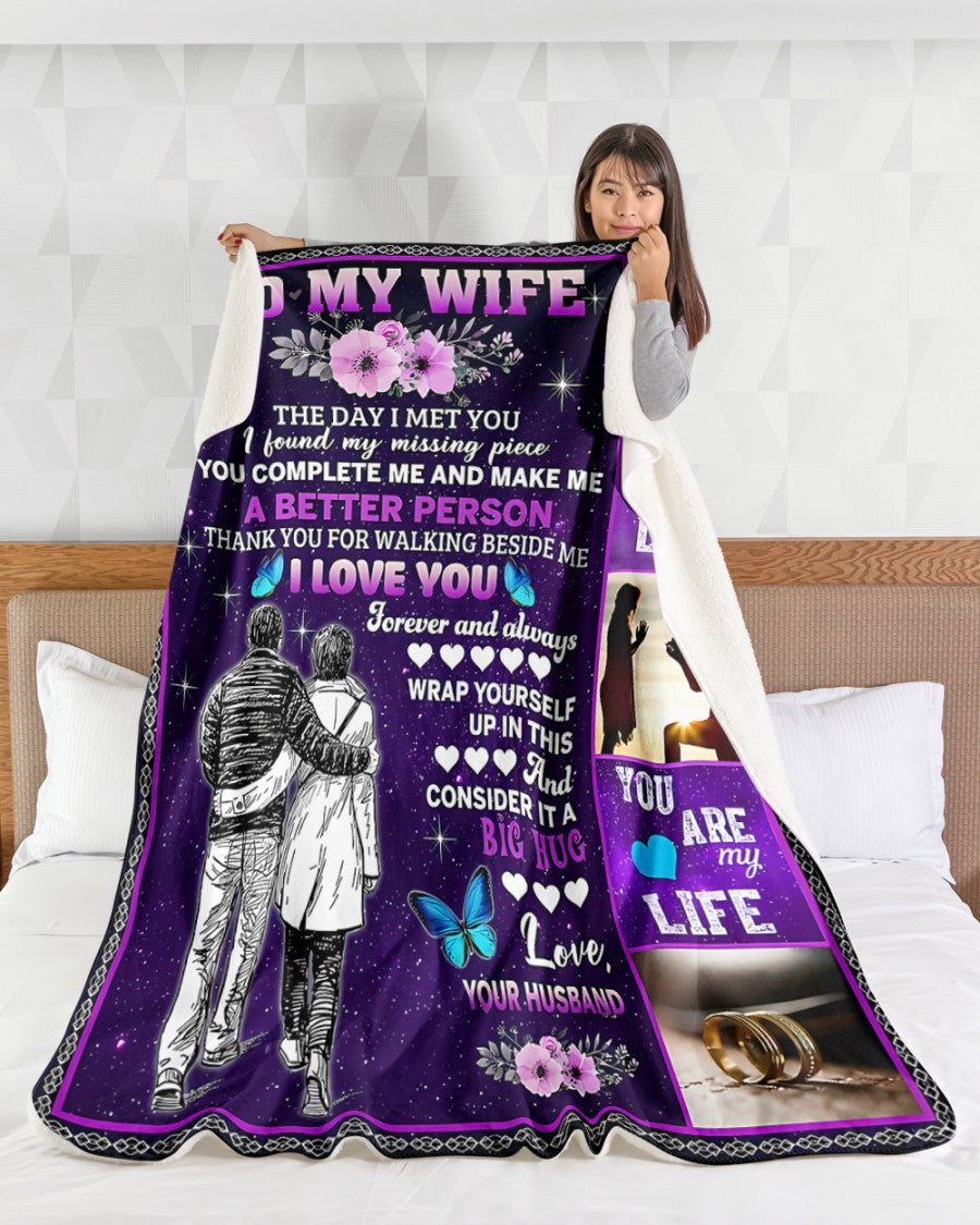 Special Gift For Your Wife Blanket - BLANKETS FROM HUSBAND 28
