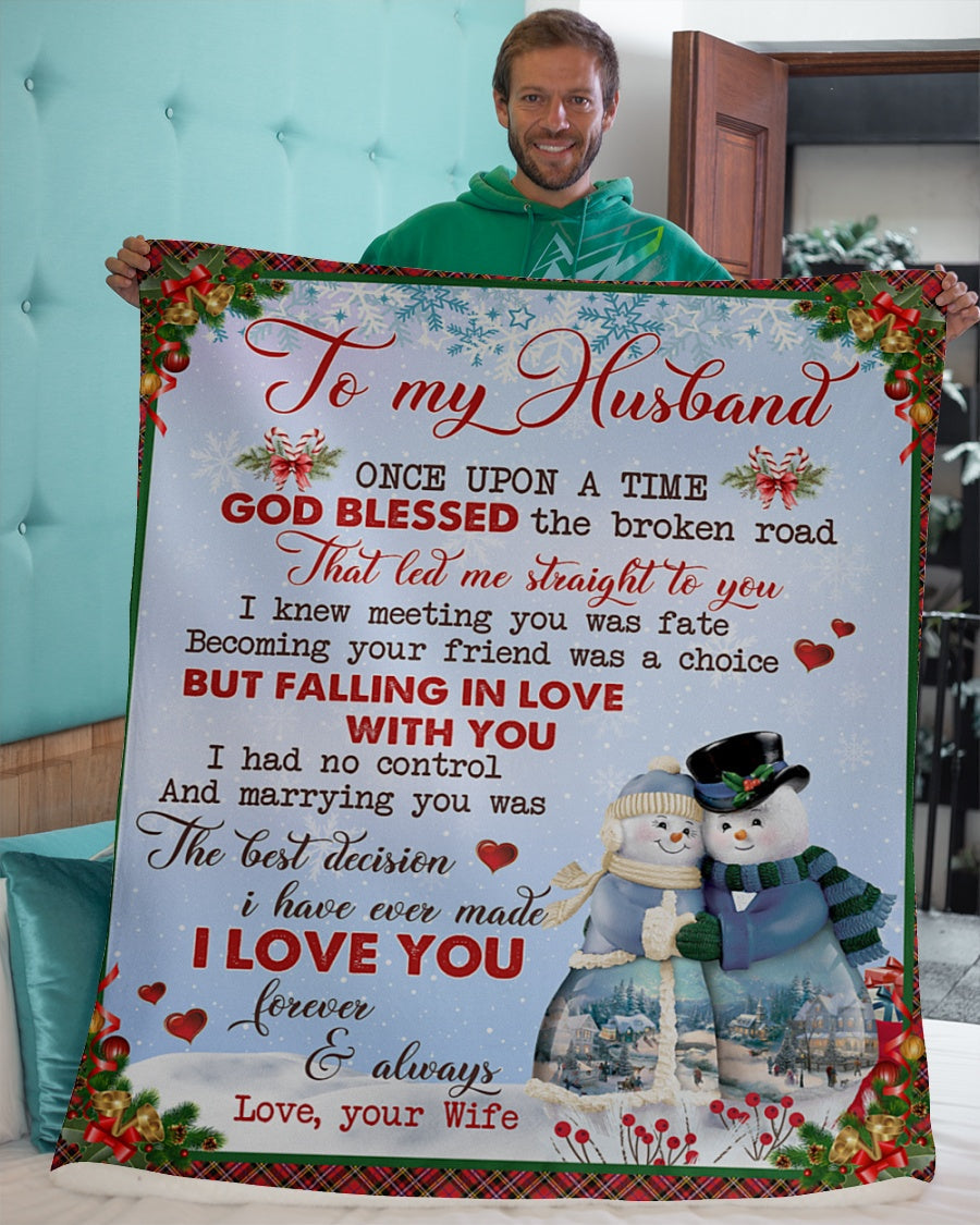 BLANKET FOR HUSBAND FROM WIFE – XMAS GIFT FULL - BLANKETS FROM WIFE 15