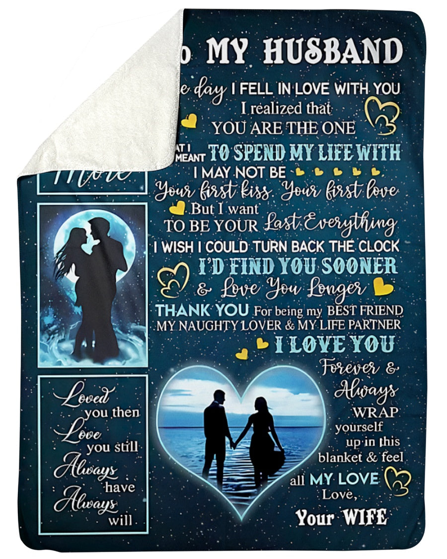 Special Gift For Your Husband Blanket - BLANKETS FROM WIFE 11