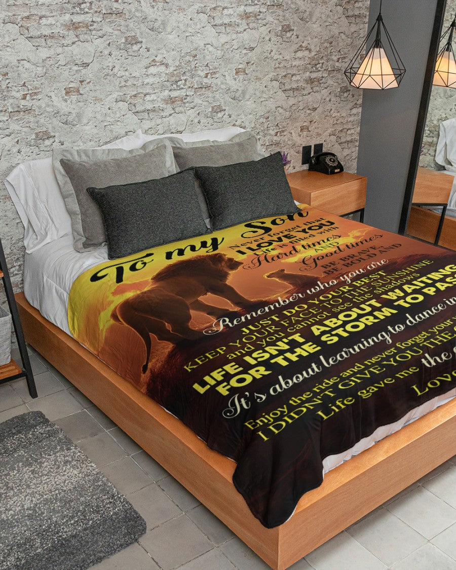 Special Gift For Your Son Blanket - BLANKETS FROM DAD 061