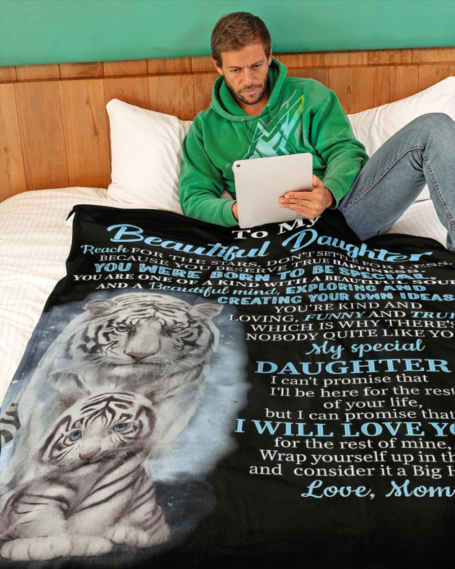 Special Gift For Your Daughter Blanket - BLANKETS FROM MOM 138
