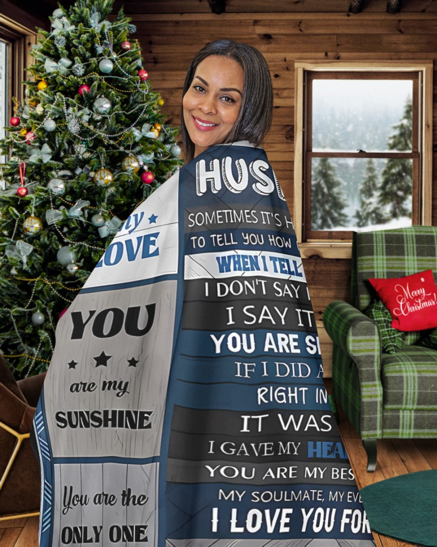 Special Gift For Your Husband Blanket - BLANKETS FROM WIFE 12