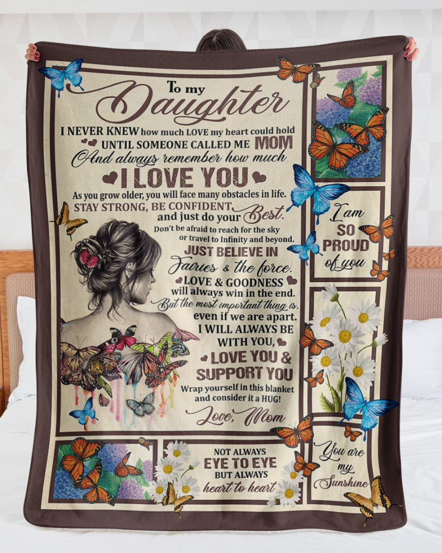 Special Gift For Your Daughter Blanket - BLANKETS FROM MOM 108