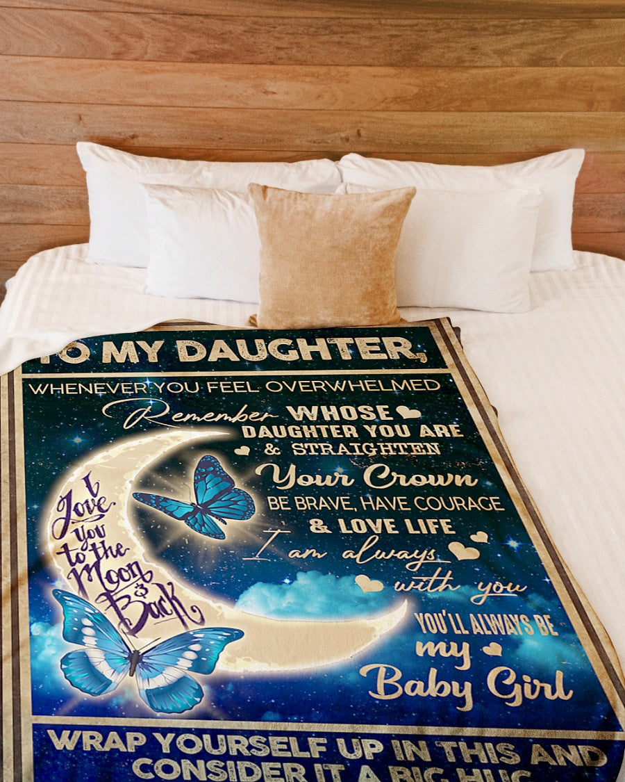 Special Gift For Your Daughter Blanket - BLANKETS FROM MOM 107