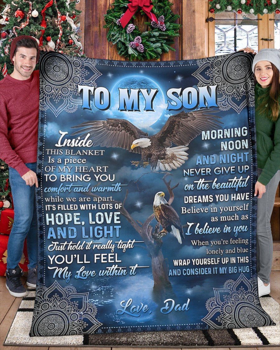 Special Gift For Your Son Blanket - BLANKETS FROM DAD 062
