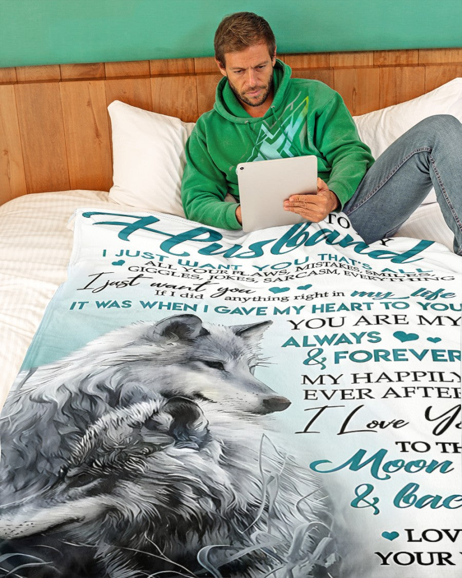 Special Gift For Your Husband Blanket - BLANKETS FROM WIFE 14