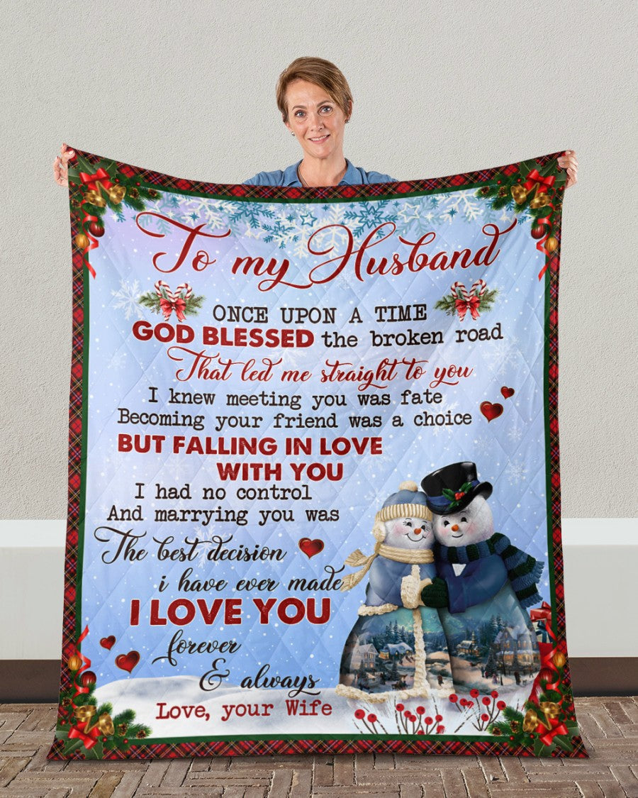 BLANKET FOR HUSBAND FROM WIFE – XMAS GIFT FULL - BLANKETS FROM WIFE 15